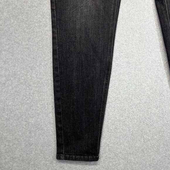 L.L. Bean BeanFlex Jeans Women’s 12R Black Skinny Leg Favorite Fit Denim - Picture 5 of 16